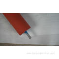 Rubber roller for stamping machine